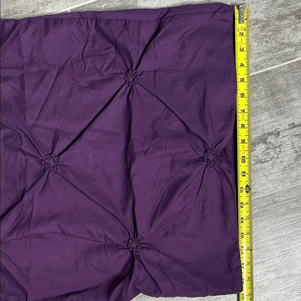 Bundle of Purple Pillow Case Set with Hello Velvet Lavender Decorative Pillow
